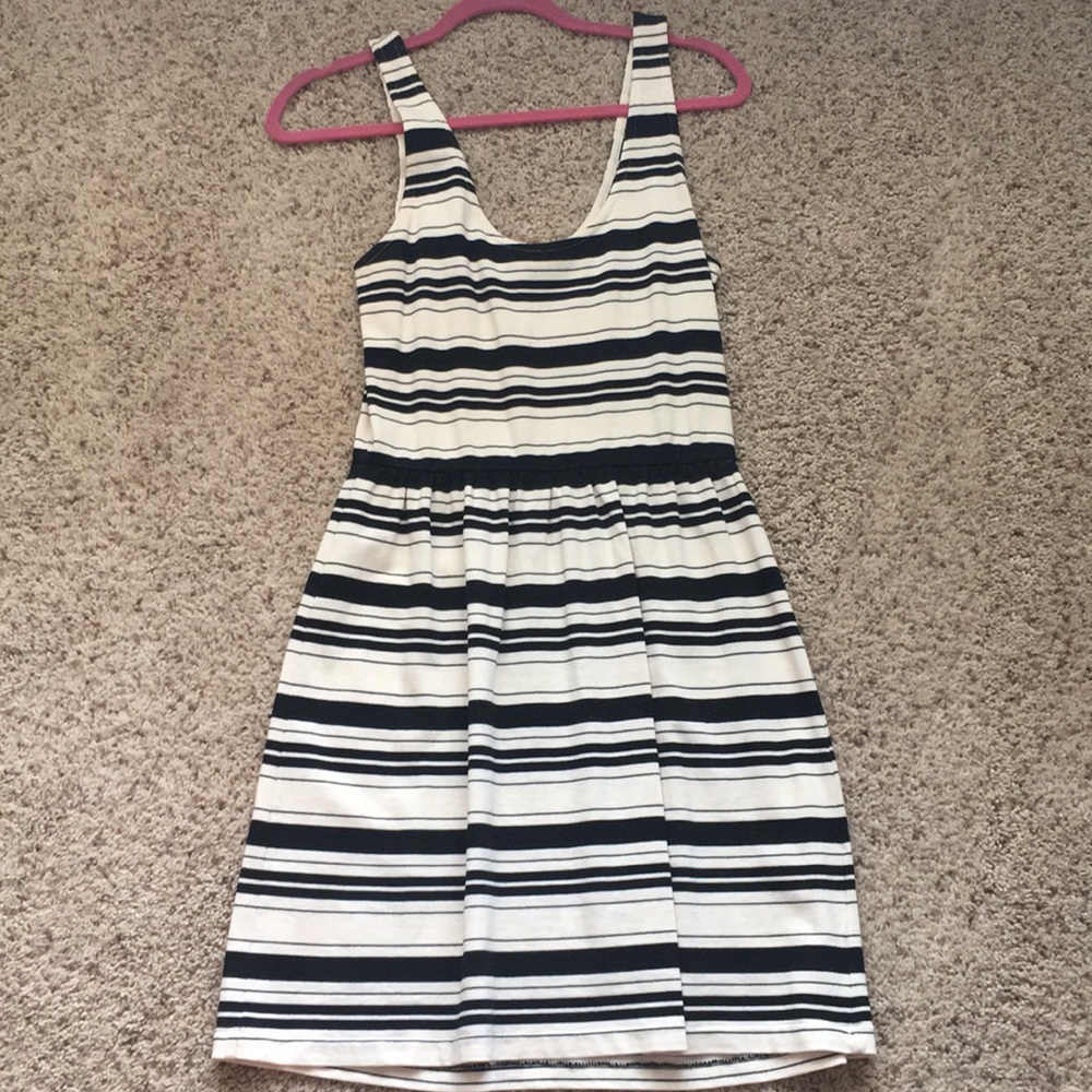 JCrew Striped Dress